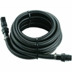 Tuyau D'aspiration Diamètre 1 Pouce Longueur 7m Villager VSH1 - Noir