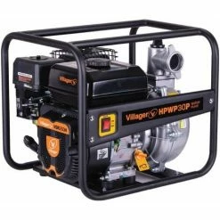 Motopompe Thermique Extrême Pression 6,5 Bars 212cc 30m3 Heure Villager HPWP30P - Noir