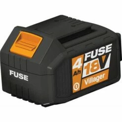 Batterie Lithium Ion 18 Volts 4Ah Villager Fuse - Orange