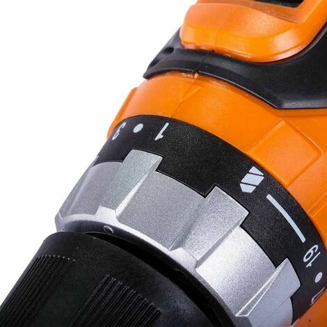 Perceuse Visseuse Sans Fil 18V Fuse VLN 3220 Villager Sans Chargeur Ni Batterie - Orange – Image 4