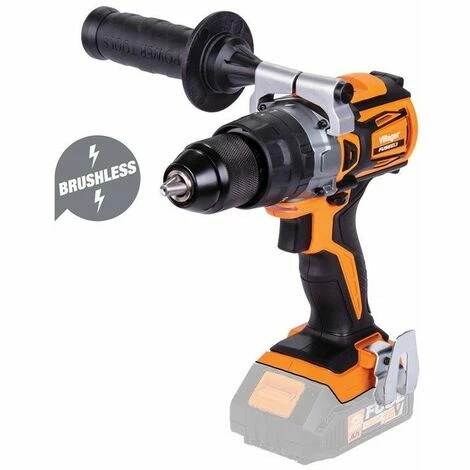 Perceuse Percussion Sans Fil 3 En 1 Fuse VLP 5120 Villager à Poignée Sans Chargeur Ni Batterie - Orange – Image 3