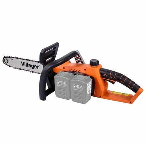 Tronçonneuse élagueuse électrique Sans Fil Guide 35cm Fuse VBT 1440 Villager Sans Chargeur Ni Batterie - Orange – Image 2