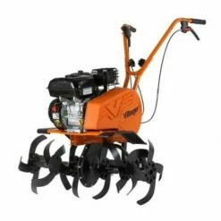 Motobineuse Moteur 4 Temps 5,5 Cv 212 Cc Vitesses 1 AV-1 AR Largeur Travail 85cm Villager VTB 8511V - Orange