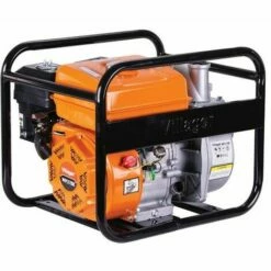 Pompe à Eau Thermique 50mm 2 Pouces 163cm3 5,1cv Débit 30000 L/h Villager WP37SE - Orange
