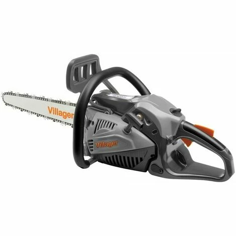 Tronçonneuse élagueuse Thermique 1,4cv 29cc Guide Oregon 30 Cm Anti-vibration Villager VGS 3011PE - Gris – Image 2