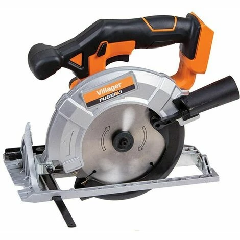 Scie Circulaire Sur Batterie Sans Fil 18V 165 Mm Fuse VLN 1620 Villager Sans Batterie Ni Chargeur - Orange