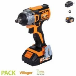 Boulonneuse Sans Fil Avec Batterie Et Chargeur 18V Fuse VLP 5320 Villager - Orange