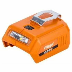VILLAGER Chargeur D'appareils Mobiles Sans Fil électrique Sur Batterie 18V 2A En Courant De Sortie Fuse VLN 9920 Sans Batterie Et Chargeu
