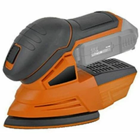 Ponceuse Vibrante Delta Sans Fil 18V Fuse VLN 7120 Villager - Orange – Image 2