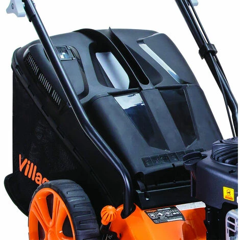 Tondeuse à Gazon Mulching Briggs Stratton Coupe 46cm Villager Prime 4111B - Orange – Image 5