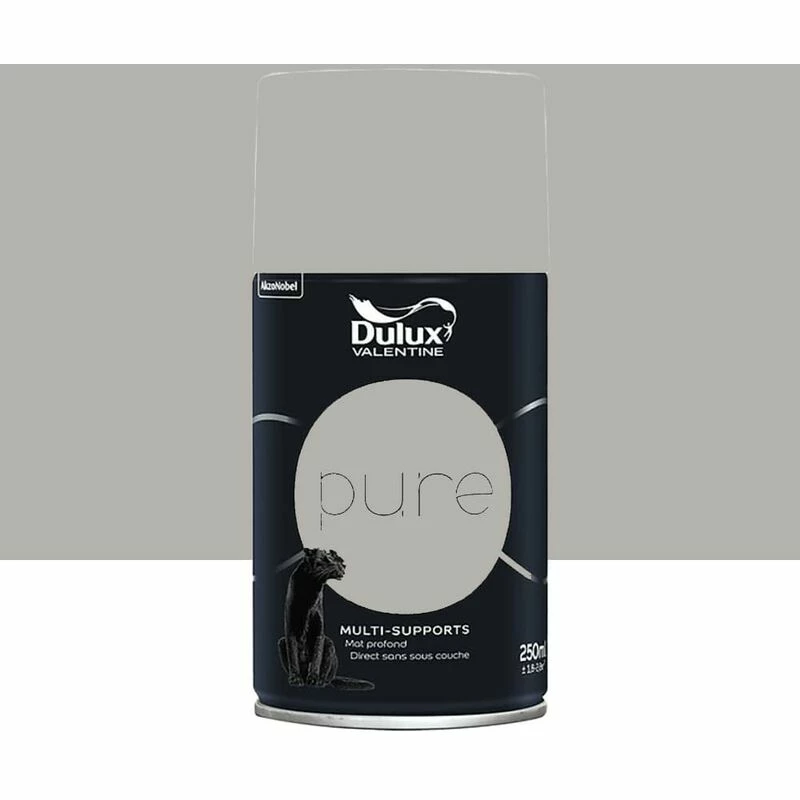 Bombe De Peinture Murs & Boiseries Dulux Valentine Pure Flanelle 0,25 L - Flanelle