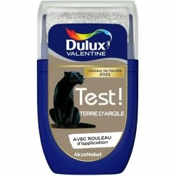 DULUX VALENTINE Peinture Acrylique Crème De Couleur Rouge Andalou - 0,5 L