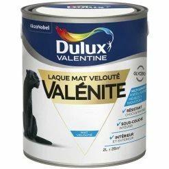 DULUX VALENTINE Laque Valénite Mat Velouté 2L