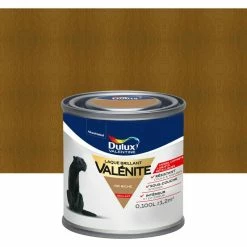 DULUX VALENTINE Laque Valénite Or Riche Finition : Brillant | 0,1 L - Or Riche