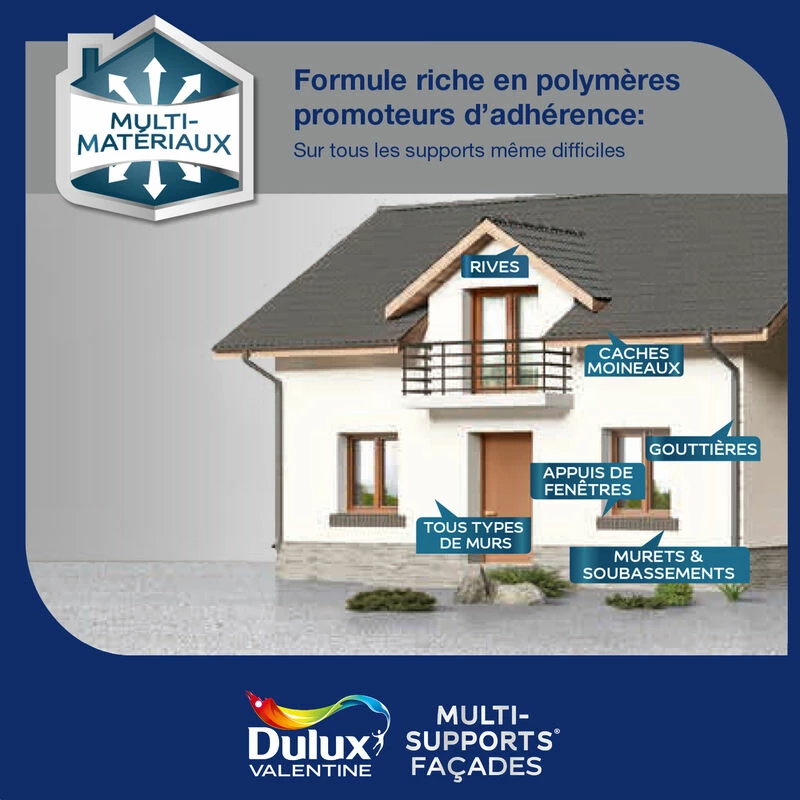 Peinture + Accessoires Multi-Supports Façade - Dulux Valentine – Image 3