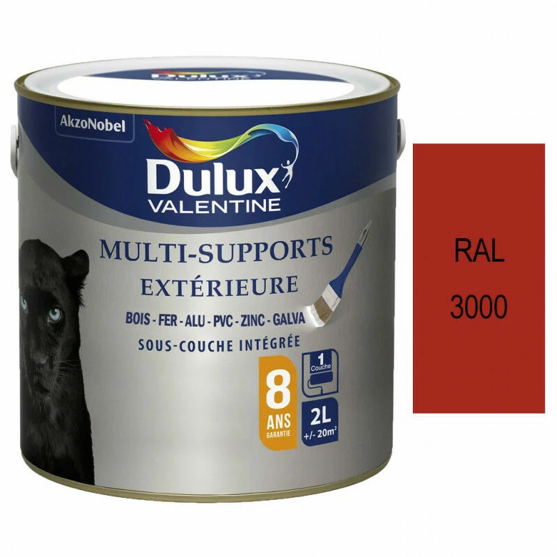 Peinture Acrylique Multi-supports Extérieure 2L Au RAL DULUX VALENTINE - Plusieurs Modèles Disponibles – Image 5