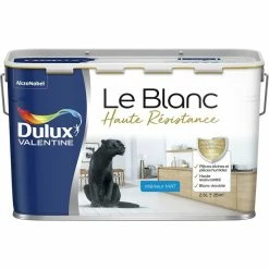 Peinture Blanche Haute Resistance - Dulux Valentine