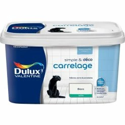 Peinture Carrelage Couleur Satin - Simple & Déco Dulux Valentine