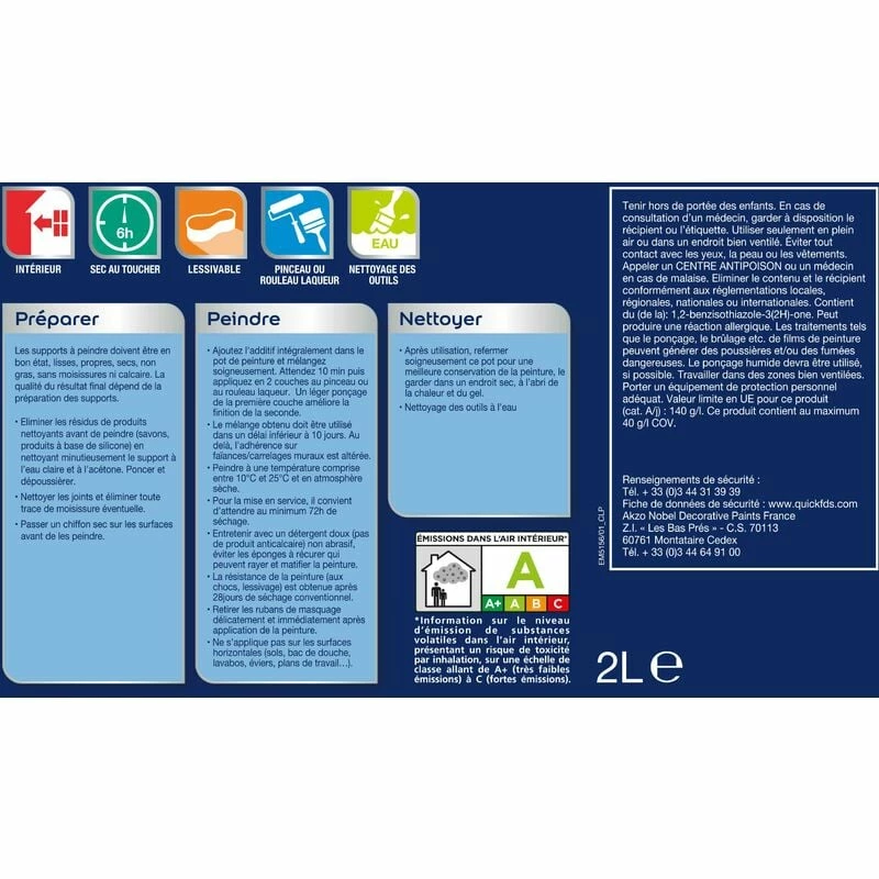 Peinture Carrelage Couleur Satin - Simple & Déco Dulux Valentine – Image 5