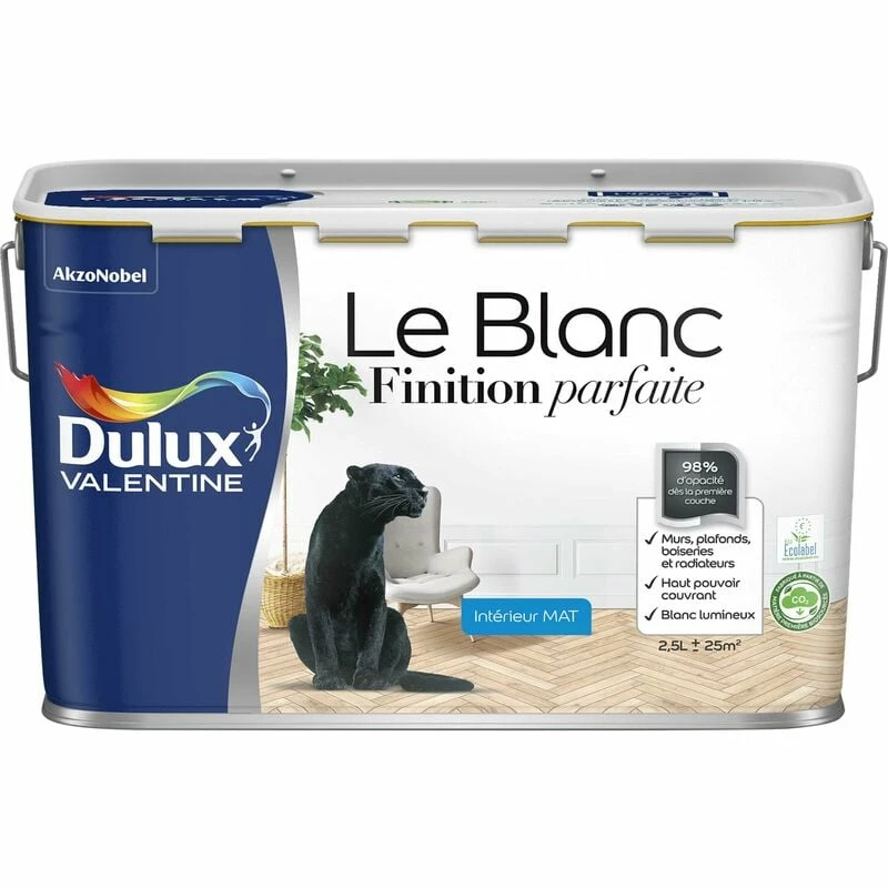 Peinture Le Blanc Finition Parfaite - Dulux Valentine