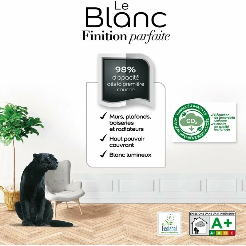 Peinture Le Blanc Finition Parfaite - Dulux Valentine – Image 2