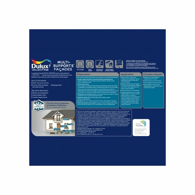 DULUXVALENTINE Peinture Multi-Supports Façade - Dulux Valentine – Image 3