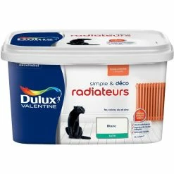 Peinture Radiateur Couleur Satin - Simple & Déco Dulux Valentine