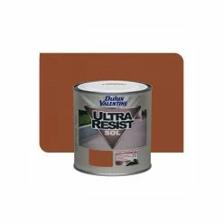 DULUX VALENTINE VAL.SOLS ULTRA RESIST.0.5L RGE CARRELA (Vendu Par 1)