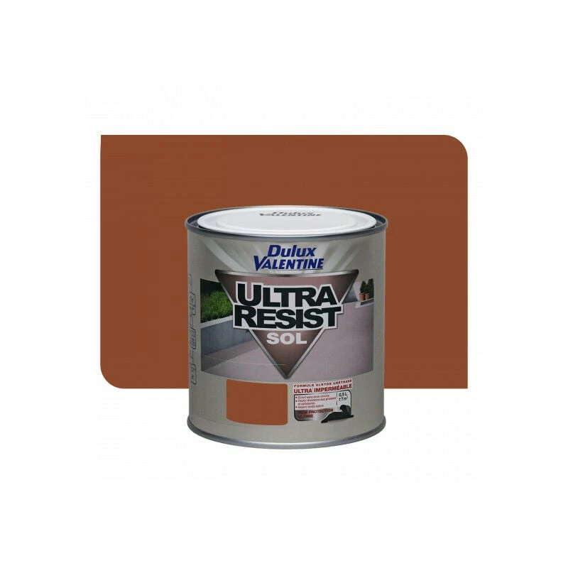 DULUX VALENTINE VAL.SOLS ULTRA RESIST.0.5L RGE CARRELA (Vendu Par 1)